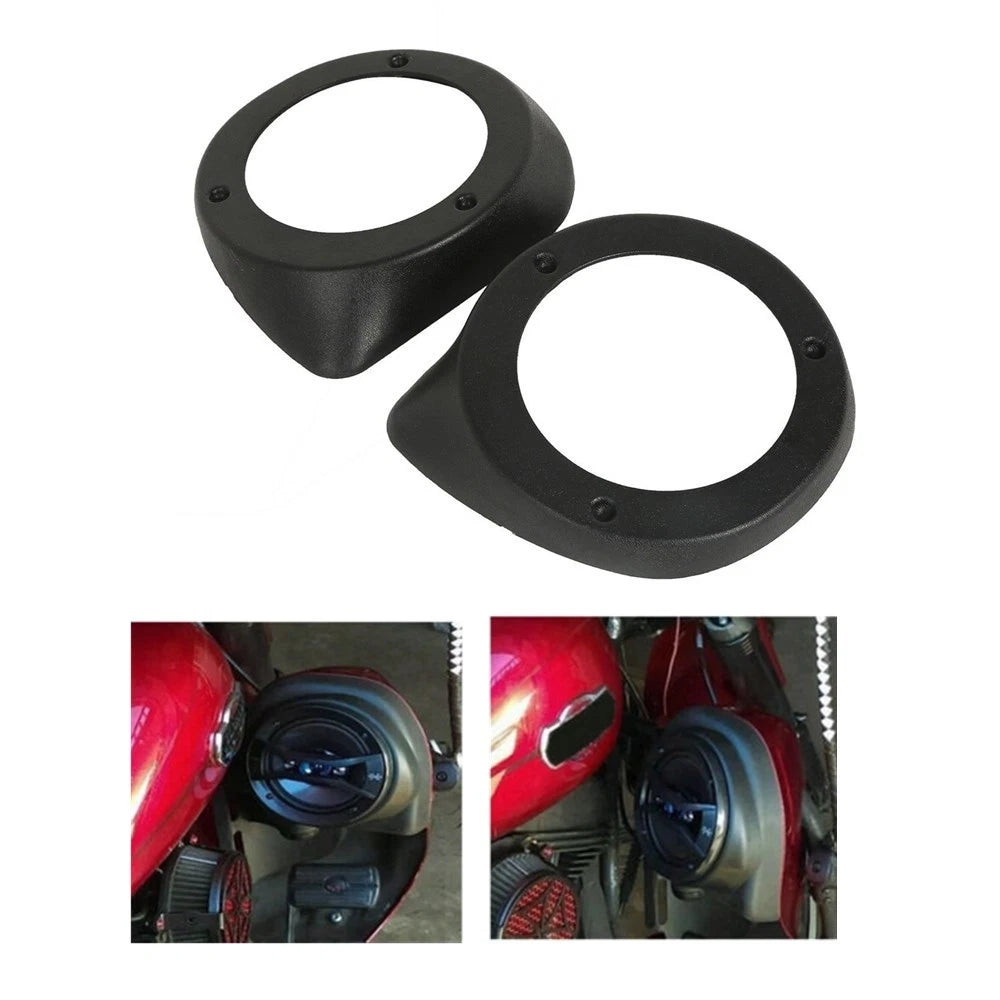 6.5" Speaker Adapter Fit For 97-24 Harley Touring Road King Vented Lower Fairing