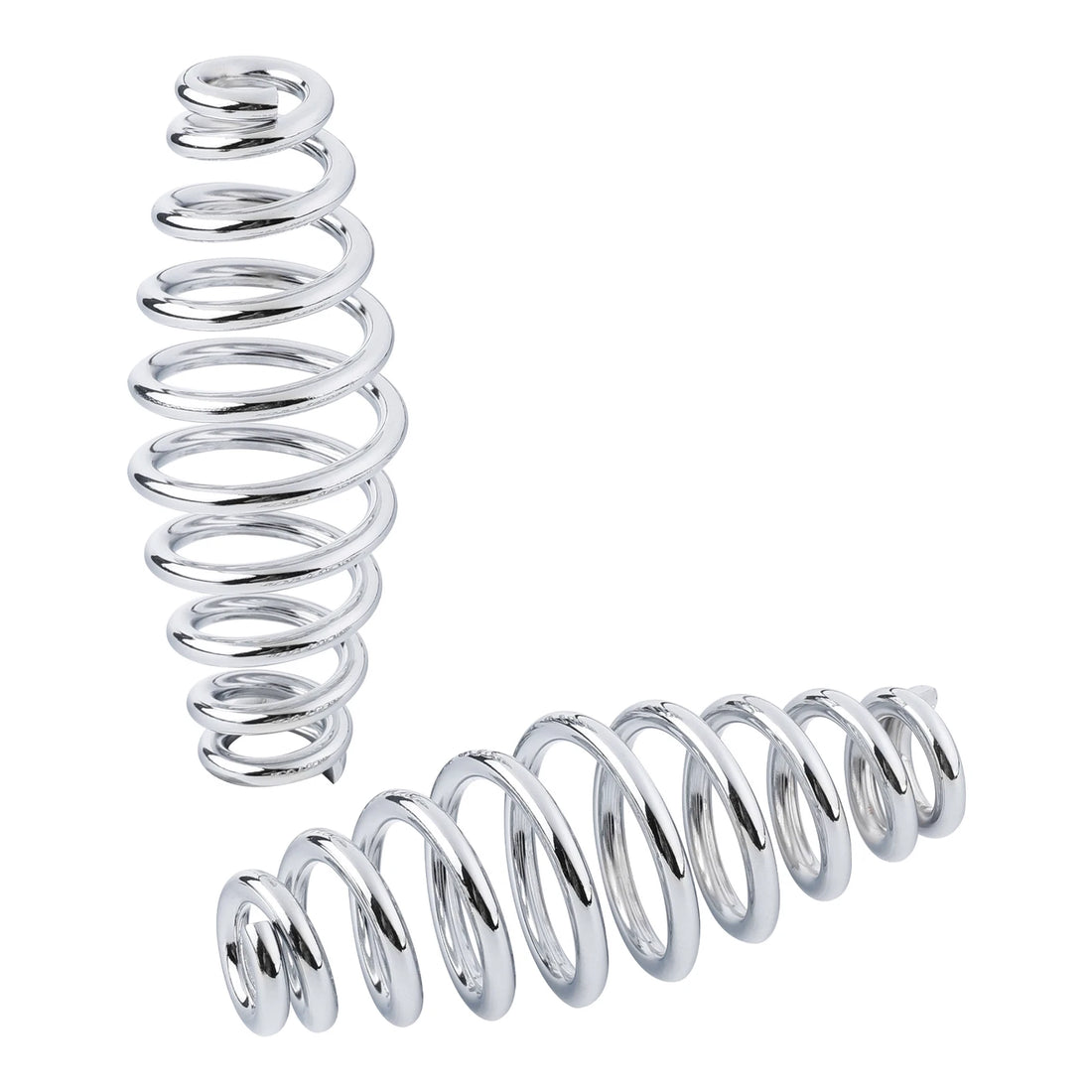 Chrome 5" Barrel Solo Seat Springs Fit For Harley Chopper Bobber Custom Softail