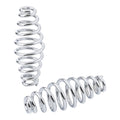 Chrome 5" Barrel Solo Seat Springs Fit For Harley Chopper Bobber Custom Softail
