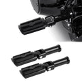 Black Rear Footpegs Pegs/ Mount Bracket Fit For Harley Softail Fat Boy 2018-2025