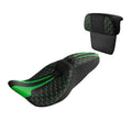 Black Green Driver Passenger Seat Backrest Fit For Harley Touring models 2014-23