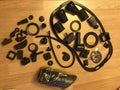 fit for Vespa LML PX Rubber Kit Black