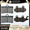Brake Pads Front&Rear For PGO G-Max 125 2009-2012 G-Max 250 2006-2008