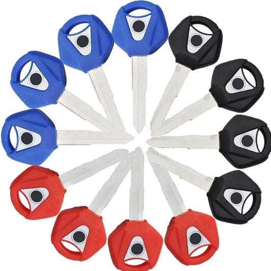12 pcs Chipless motorcycle blank key For Yamaha YZF-R1 YP250 4BH-82511-09