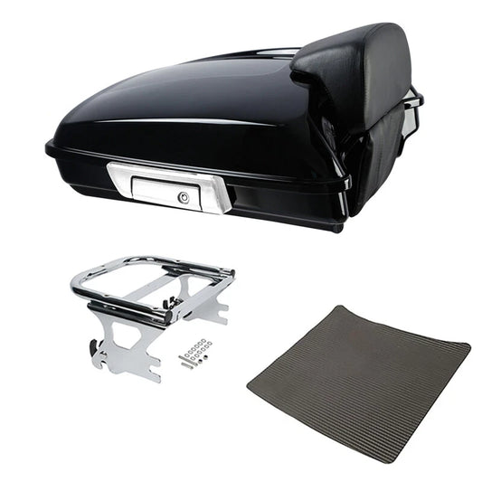 Razor Trunk Backrest Mount Fit For Harley Touring Road King Flhr 97-08 US