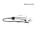 Battery Cable Terminal Cord Connector Harness Charger Fit For Harley