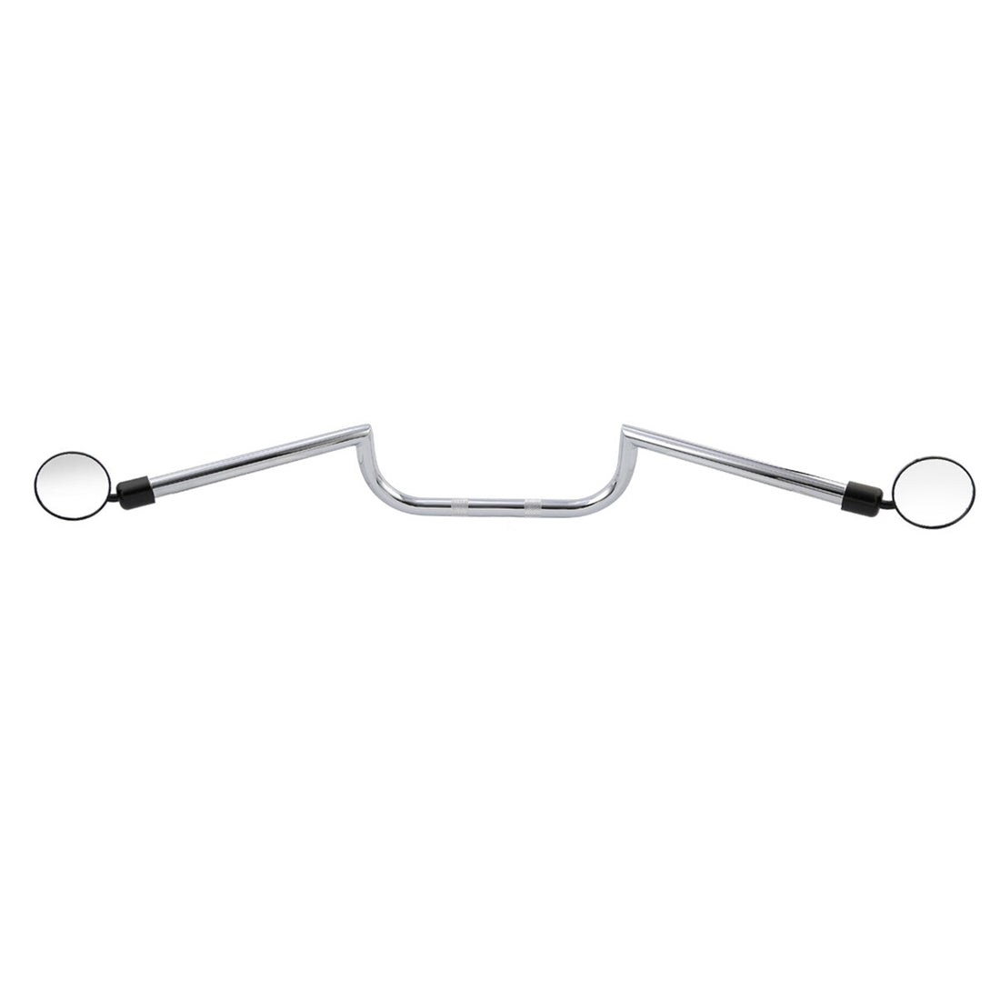 7/8" 22mm Handlebar & Rear-View Mirrors Fit For Cafe Racer Custom Honda Chrome
