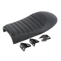 Universal Motorcycle Cafe Racer Seat Hump Saddle Fit For Honda GB Suzuki Yamaha