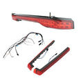 King Brake Turn Tail Side Lights & Wiring Harness Fit For Harley Touring 14-24