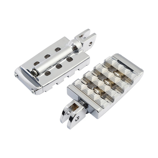 Chrome Rider FootPegs Footrest Fit For Harley Softail Standard Sport Glide 18-25