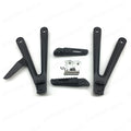 Black Rear Rider Footrests Foot Pegs Bracket Fit for Honda CBR600RR 2005 2006 F5