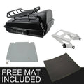Razor Trunk Top Rack Backrest Mount Base Plate Fit For Harley Street Glide 14-26