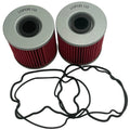 2 pcs Oil Filters fit for Suzuki GSX250 GS400 GSX400 GS500 GSX750 GS1000 GSX1100