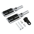 Chrome Rear Passenger Foot Pegs Footrests Fit For Harley Softail Slim 2012-2017