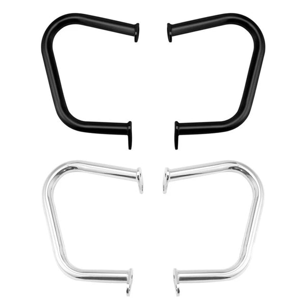 Chrome/Black Engine Guard Crash Bar Fit For Triumph Bonneville T100 T200 2016-20