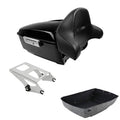 King Trunk Backrest Mount Rack Fit For Harley Street Road Electra Glide 14-2026