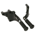 Passenger Foot Pegs Pedal Mount Kit Fit For Harley Sportster XL 883 1200 14-22