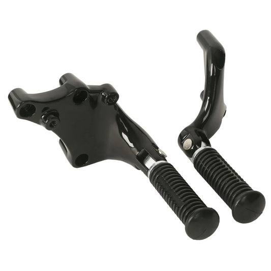 Passenger Foot Pegs Pedal Mount Kit Fit For Harley Sportster XL 883 1200 14-22
