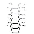 10'' 12'' 14'' 16'' Rise 1" Ape Hanger Handlebar Fit For Harley Sportster XL883
