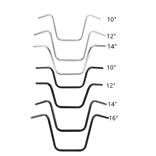 10'' 12'' 14'' 16'' Rise 1" Ape Hanger Handlebar Fit For Harley Sportster XL883