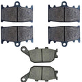 Brake Pads Front Rear For Honda KLZ1000 Suzuki GSF650 GSX650 SV1000 Gsf Gsx 1250