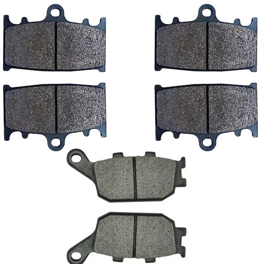 Brake Pads Front Rear For Honda KLZ1000 Suzuki GSF650 GSX650 SV1000 Gsf Gsx 1250
