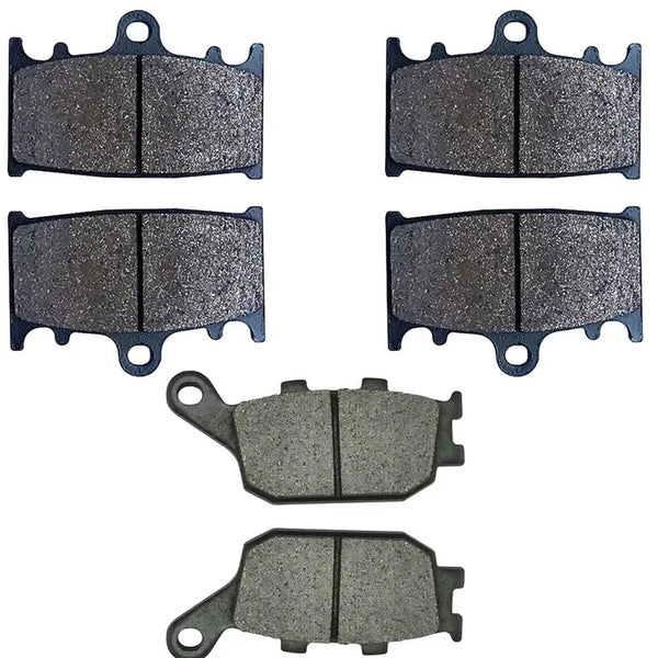 Brake Pads Front Rear For Honda KLZ1000 Suzuki GSF650 GSX650 SV1000 Gsf Gsx 1250