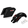 5" Stretched Saddlebags & LED Rear Fender Fit For Harley Cvo Road Glide 2014-24