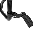 1 1/4'' Adjustable Foot pegs Short Angled Fit For Harley Touring Electra Glide