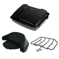Razor Trunk Backrest Rail Luggage Rack Fit For Harley Touring Tour 1997-13