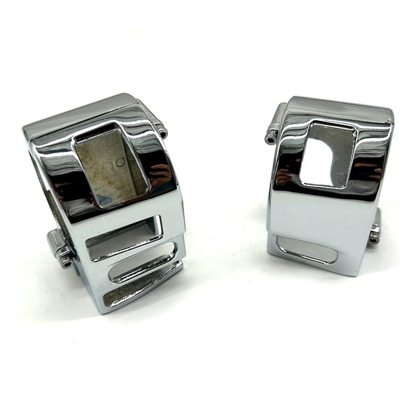 Chrome Switch Housing Cover Fit for 1999-2012 Yamaha V Star 1100 XVS1100 Custom
