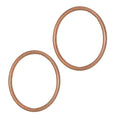 2p Exhaust Pipe Gasket For Honda SXS700M2 M4 17-18 TRX700XX 08-09 XRV750 93-03