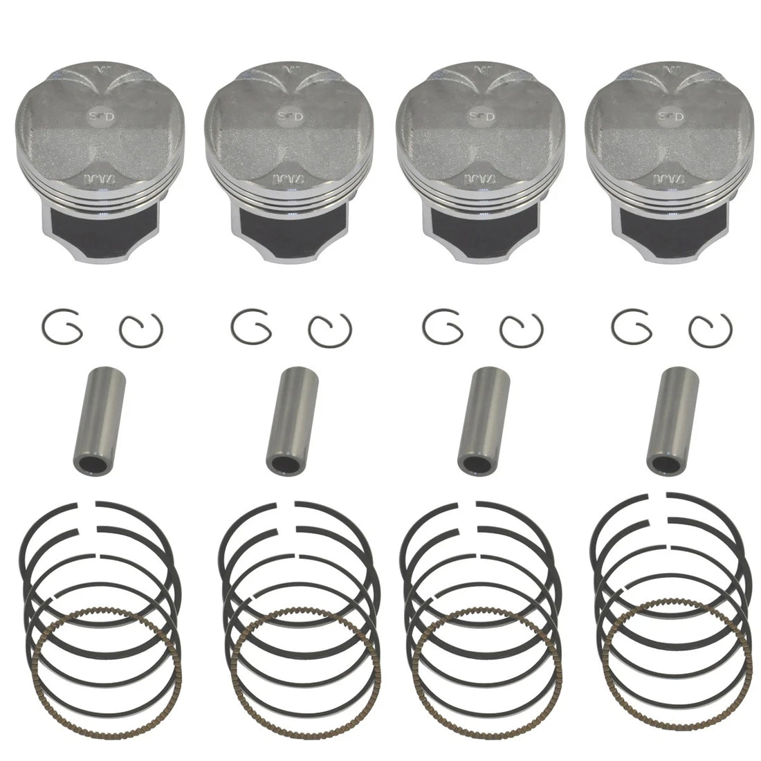 55mm Piston Ring Kits For Honda CB400 NC31 1992-1998 CBR400RR NC29 1991-1994