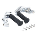 Chrome Passenger Footpeg Pegs Mount Bracket Fit For Indian Scout 2015-2023 Sixty