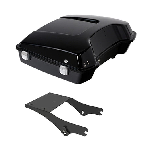 Razor Trunk & Mounting Rack Fit For Harley Touring Road King 1997-2008
