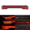 King Trunk LED Brake Turn Flow Tail Light Fit For Harley Road Glide 14-25