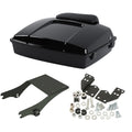 Black Razor Trunk Backrest Mount Docking Kit Fit For Harley Road Glide 1997-2008