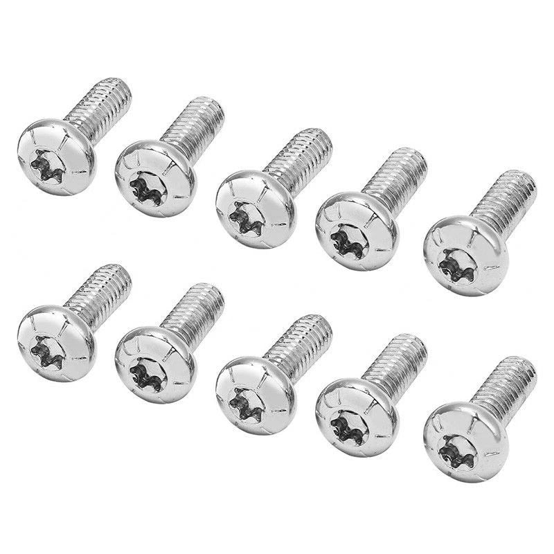 10x Front Disk Brake Rotor Bolts Fit For Harley Touring Street Glide Sportster