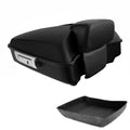 Matte Black Chopped Trunk Backrest Fits For Harley Touring 09-2013 Touring