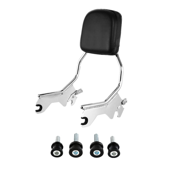 Sissy Bar Upright Backrest & Docking Kit Fit For Harley Softail Street Bob 18-25