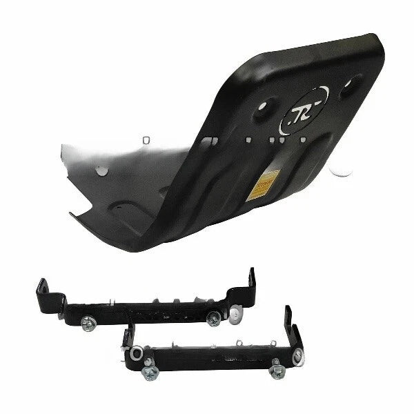 Fit For Royal Enfield Classic Reborn 350 & Meteor 350 Black Sump Guard Assembly