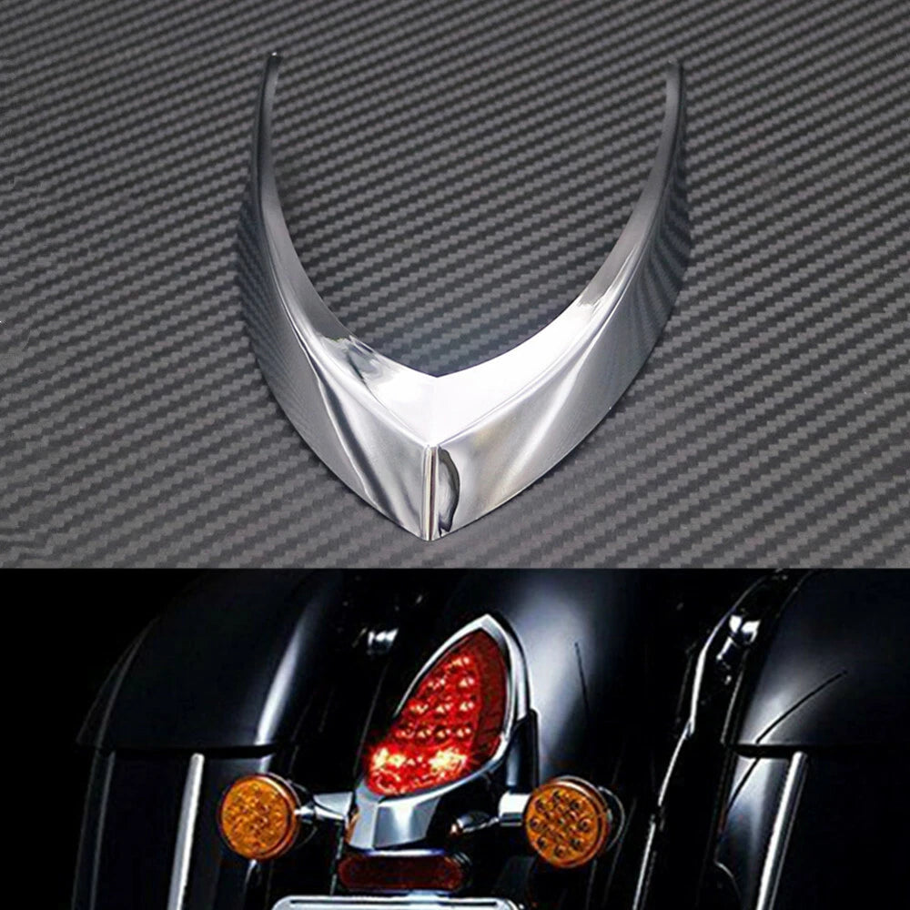 Motorcycle Tail Light Top Trim Cover For Indian Chief Classic Dark Horse 2014-18