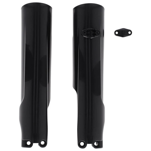 Acerbis Lower Fork Cover Set Black For KTM 350 XC-F 2023-2025