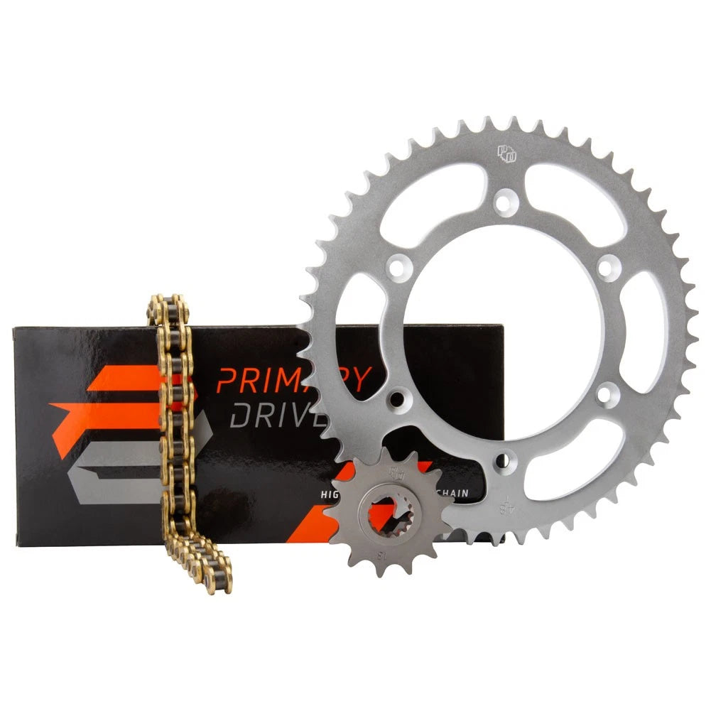 Primary Drive Steel Kit & Gold X-Ring Chain For KTM 250 Exc 1996-1997