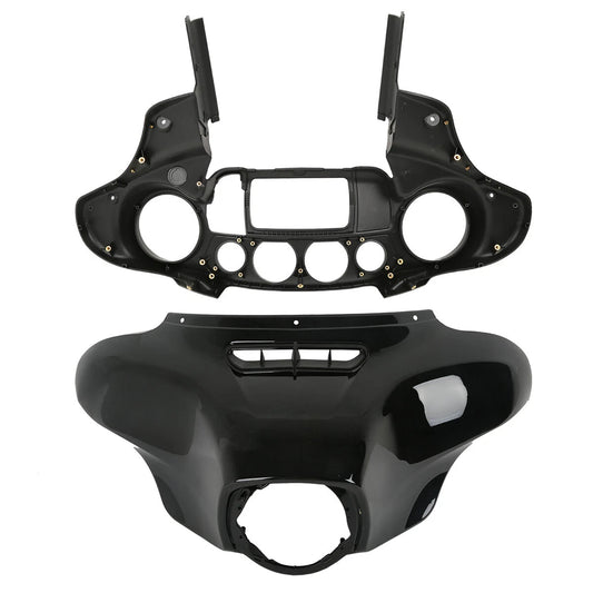 Batwing Inner & Outer Fairings Fit For Harley Electra Street Glide 14-2024 Black