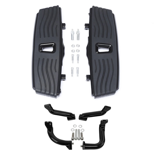 Driver Floorboards Footboards Bracket Fit For Harley Street Road Glide 2014-2024
