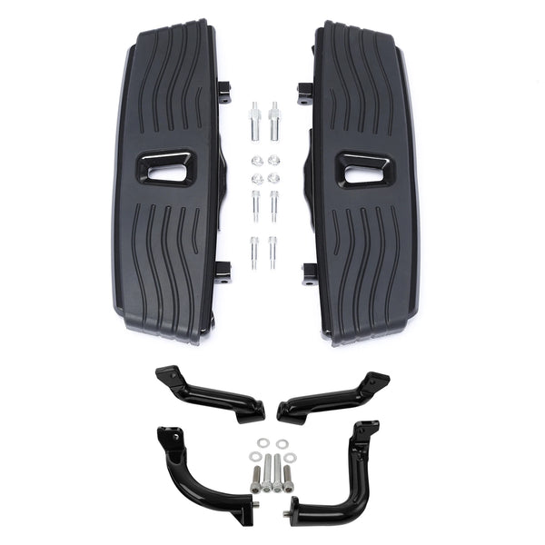 Driver Floorboards Footboards Bracket Fit For Harley Street Road Glide 2014-2024