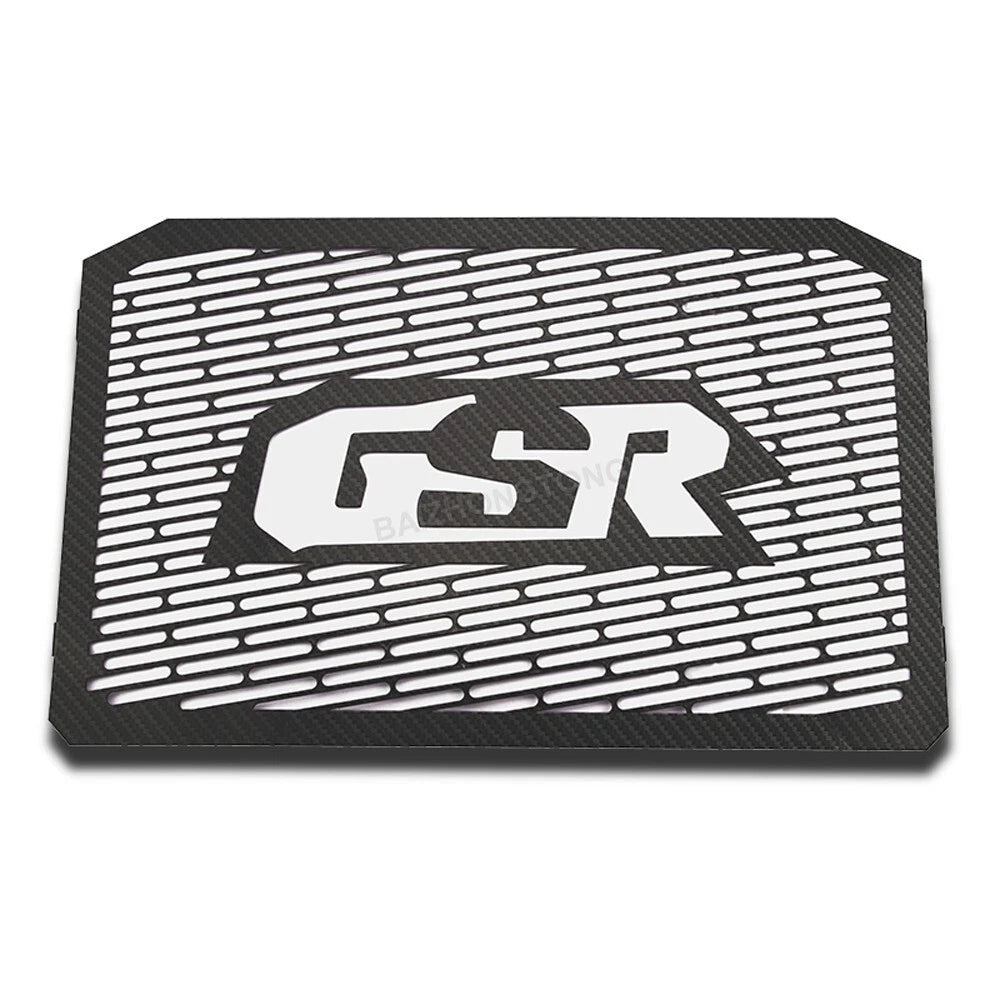 Carbon Fiber Texture Radiator Grille Cover Guard for Suzuki GSR400/600 2006-2012