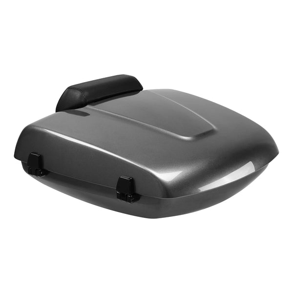 Low Profile Trunk Backrest Fit For Indian Pursuit Limited 22-25 Steel Gray