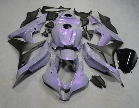 Chameleon Gray Dazz Purple &Matte Black Fairing Kit for Honda CBR600RR 2007-2008